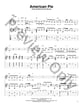 American Pie Guitar and Fretted sheet music cover